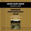 Hear Our Song-Medium Key Performance Track Without Background Vocals