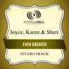 Even Greater-Medium Key Performance Track With Background Vocals