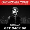 Get Back Up Low Key Performance Track Without Background Vocals