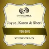 You Give-Medium Key Performance Track With Background Vocals