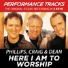 Here I Am To Worship-Performance Track In Key Of F-G With Background Vocals