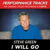 I Will Go Performance Track In Key Of F With Background Vocals