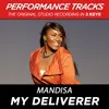 My Deliverer-Performance Track In Key Of G With Background Vocals