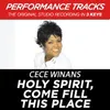 Holy Spirit, Come Fill This Place-Performance Track In Key Of G-Bb-Db