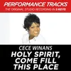 Holy Spirit, Come Fill This Place-Performance Track In Key Of Db-E-G