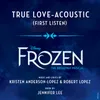 About True Love From "Frozen: The Broadway Musical" / First Listen / Acoustic Song