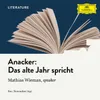 About Anacker: Das alte Jahr spricht Song