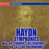 Haydn Symphony No. 45 in F-Sharp Minor "Farewell": IV. Finale: Presto - Adagio