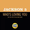 About Who's Loving You Live On The Ed Sullivan Show, December 14, 1969 Song