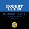 About Substitute Teacher-Live On The Ed Sullivan Show, November 23, 1969 Song