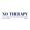 No Therapy Black V Neck Remix