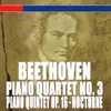 Beethoven: 3 Piano Quartets, WoO 36, No. 3 in C Major: I. Allegro vivace