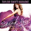 Speak Now