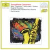 Concerto in E flat op.109 for Alto Saxophone a. String Orchestra
