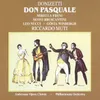 Don Pasquale, Act I Seconda Scena: E mia sorella! (Malatesta/Pasquale)