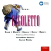 About Verdi: Rigoletto, Act 1: "Riedo! Perché? ... Silenzio!" (Rigoletto, Borsa, Ceprano, Marullo) Song