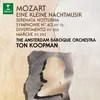 Mozart: Divertimento No. 7 in D Major, K. 205: III. Adagio