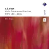 Bach, JS : Violin Partita No.3 in E major BWv1006 : IV Menuet I & II
