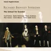 The School for Scandal - A comedy in five acts, Act I, Scene 1 (At Lady Sneerwell's): Curtain music (Boyce: Symphony No. 2 in A - II. Vivace)