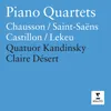 Quartet for piano and strings in G minor Op. 7: IV Finale: Allegro