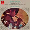 Beethoven: Serenade for Flute, Violin and Viola in D Major, Op. 25: IV. Andante con variazioni