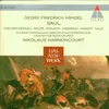 About Handel: Saul, HWV 53, Act 1 Scene 5: No. 35, Air, "A serpent, in my bosom warmed" - No. 36, Recitative, "Has he escaped my rage?" (Saul) Song