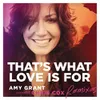 About That's What Love Is For (Radio Edit) Song
