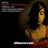 Don't You Know-Cenk Basaran Remix