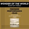 Wonder Of The World-Performance Track In Key Of E With Background Vocals