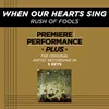When Our Hearts Sing-Medium Key Performance Track With Background Vocals