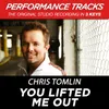 You Lifted Me Out Performance Track In Key Of Db Without Background Vocals; Med. Instrumental Track