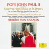 About Praeceptis salutaribus moniti / Pater noster-Live At St. Peter's Basilica, Rome / 1985 Song