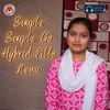 About Simple Simple Ga Hybrid Pilla Nenu Song