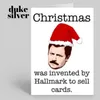 About Christmas was invented by hallmark to sell cards Song