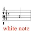 white note