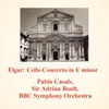 Cello Concerto in E minor, Op.85: I. Adagio - Moderato