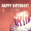 Happy Birthday Janu