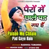 About Pairon Me Chhale Pad Gaye Hain Song