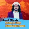 About Sanga Bo Sabar Akhpal Zarrgai Karam Song