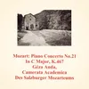 Piano Concerto No.21 In C Major, K.467: 1. Allegro Maestoso