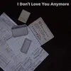 About I Don't Love You Anymore Song