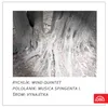Musica spingenta I. for Double-bass and Wind Quintet
