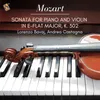 Sonata for Piano and Violin in E-Flat Major, K. 302: I. Allegro