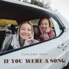 About If You Were A Song Song