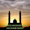 About Aaj Loog Massage Karty Hai Shabe Barat Song