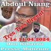 Abdoul Niang L'Aes la Cedeao Ne Sont Plus Sur La Même Voix