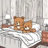 Ted In The Bed