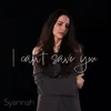 About I Can't Save You Song