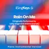Rain On Me (Originally Performed by Lady Gaga and Ariana Grande) Piano Instrumental Version