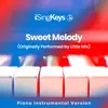 Sweet Melody (Originally Performed by Little Mix) Piano Instrumental Version